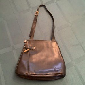 🎉HP🎉Vintage Leather Longchamp shoulder bag